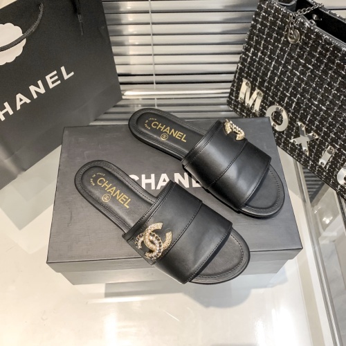 Cheap Chanel Slippers For Women #1216344 Replica Wholesale [$56.00 USD] [ITEM#1216344] on Replica Chanel Slippers