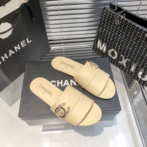 Cheap Chanel Slippers For Women #1216345 Replica Wholesale [$56.00 USD] [ITEM#1216345] on Replica Chanel Slippers