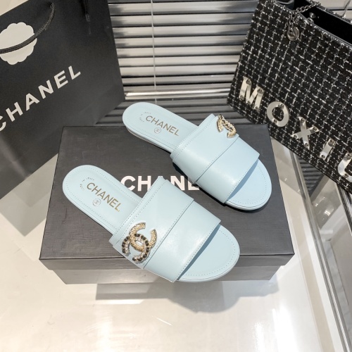 Cheap Chanel Slippers For Women #1216346 Replica Wholesale [$56.00 USD] [ITEM#1216346] on Replica Chanel Slippers