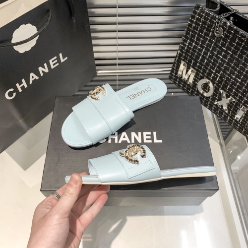 Cheap Chanel Slippers For Women #1216346 Replica Wholesale [$56.00 USD] [ITEM#1216346] on Replica Chanel Slippers