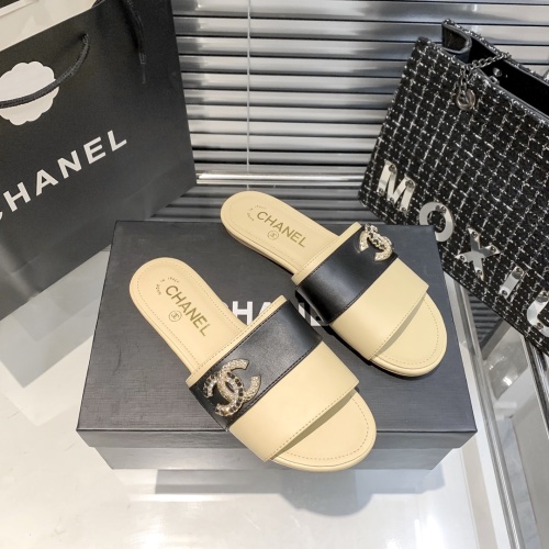 Cheap Chanel Slippers For Women #1216347 Replica Wholesale [$56.00 USD] [ITEM#1216347] on Replica Chanel Slippers