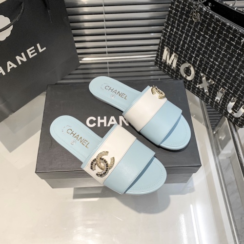 Cheap Chanel Slippers For Women #1216348 Replica Wholesale [$56.00 USD] [ITEM#1216348] on Replica Chanel Slippers