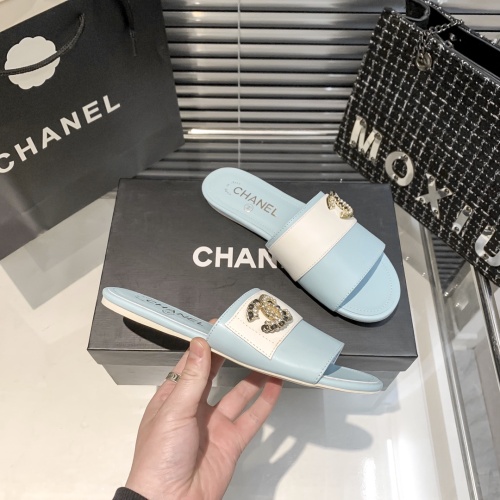 Cheap Chanel Slippers For Women #1216348 Replica Wholesale [$56.00 USD] [ITEM#1216348] on Replica Chanel Slippers