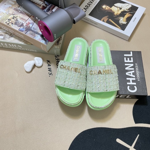 Cheap Chanel Slippers For Women #1216351 Replica Wholesale [$64.00 USD] [ITEM#1216351] on Replica Chanel Slippers