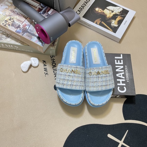 Cheap Chanel Slippers For Women #1216352 Replica Wholesale [$64.00 USD] [ITEM#1216352] on Replica Chanel Slippers