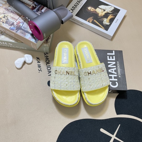 Cheap Chanel Slippers For Women #1216353 Replica Wholesale [$64.00 USD] [ITEM#1216353] on Replica Chanel Slippers