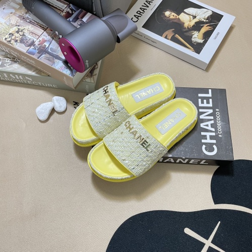 Cheap Chanel Slippers For Women #1216353 Replica Wholesale [$64.00 USD] [ITEM#1216353] on Replica Chanel Slippers