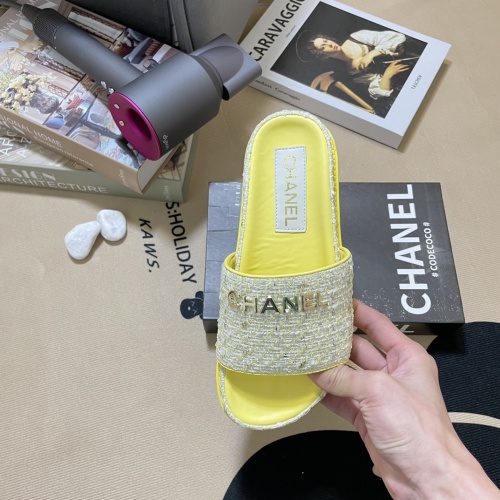 Cheap Chanel Slippers For Women #1216353 Replica Wholesale [$64.00 USD] [ITEM#1216353] on Replica Chanel Slippers