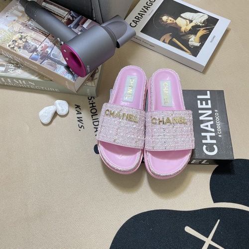 Cheap Chanel Slippers For Women #1216354 Replica Wholesale [$64.00 USD] [ITEM#1216354] on Replica Chanel Slippers