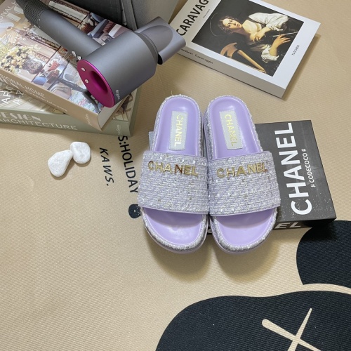 Cheap Chanel Slippers For Women #1216355 Replica Wholesale [$64.00 USD] [ITEM#1216355] on Replica Chanel Slippers