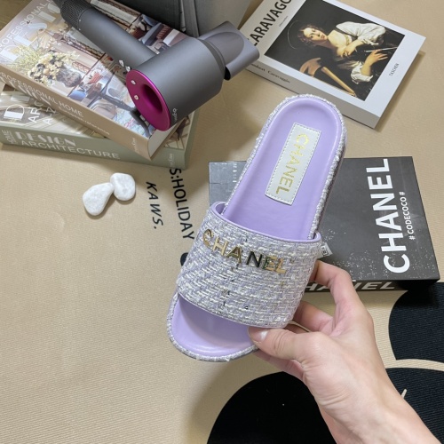 Cheap Chanel Slippers For Women #1216355 Replica Wholesale [$64.00 USD] [ITEM#1216355] on Replica Chanel Slippers