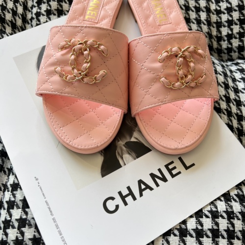 Cheap Chanel Slippers For Women #1216357 Replica Wholesale [$56.00 USD] [ITEM#1216357] on Replica Chanel Slippers