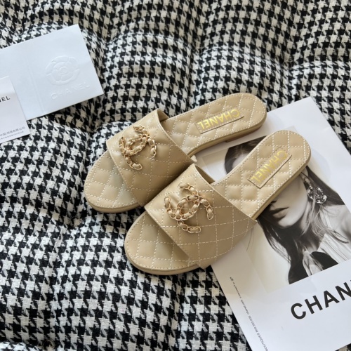 Cheap Chanel Slippers For Women #1216359 Replica Wholesale [$56.00 USD] [ITEM#1216359] on Replica Chanel Slippers