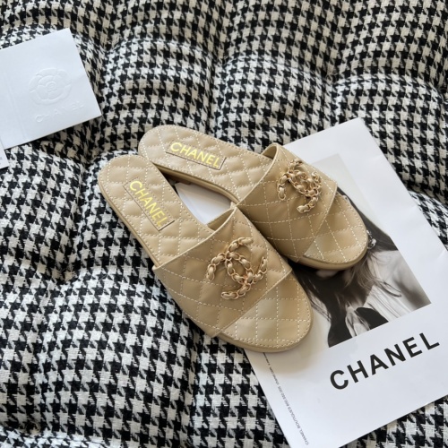 Cheap Chanel Slippers For Women #1216359 Replica Wholesale [$56.00 USD] [ITEM#1216359] on Replica Chanel Slippers