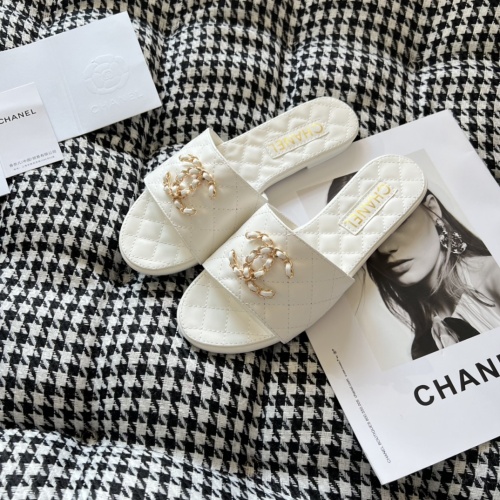 Cheap Chanel Slippers For Women #1216360 Replica Wholesale [$56.00 USD] [ITEM#1216360] on Replica Chanel Slippers