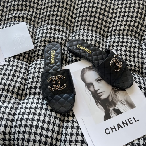 Cheap Chanel Slippers For Women #1216361 Replica Wholesale [$56.00 USD] [ITEM#1216361] on Replica Chanel Slippers