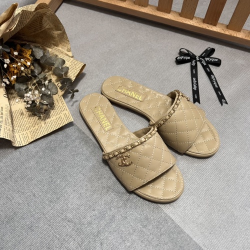 Cheap Chanel Slippers For Women #1216362 Replica Wholesale [$56.00 USD] [ITEM#1216362] on Replica Chanel Slippers