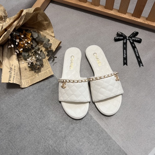 Cheap Chanel Slippers For Women #1216365 Replica Wholesale [$56.00 USD] [ITEM#1216365] on Replica Chanel Slippers