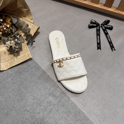 Cheap Chanel Slippers For Women #1216365 Replica Wholesale [$56.00 USD] [ITEM#1216365] on Replica Chanel Slippers