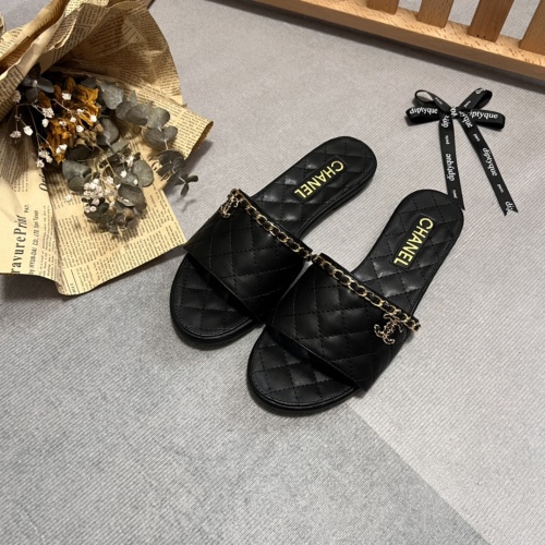 Cheap Chanel Slippers For Women #1216366 Replica Wholesale [$56.00 USD] [ITEM#1216366] on Replica Chanel Slippers