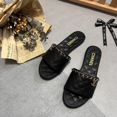 Cheap Chanel Slippers For Women #1216366 Replica Wholesale [$56.00 USD] [ITEM#1216366] on Replica Chanel Slippers