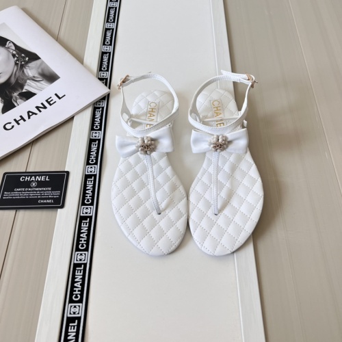 Cheap Chanel Sandal For Women #1216367 Replica Wholesale [$60.00 USD] [ITEM#1216367] on Replica Chanel Sandal