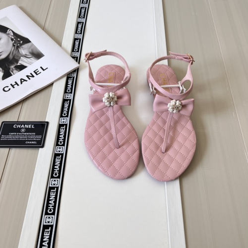 Cheap Chanel Sandal For Women #1216368 Replica Wholesale [$60.00 USD] [ITEM#1216368] on Replica Chanel Sandal