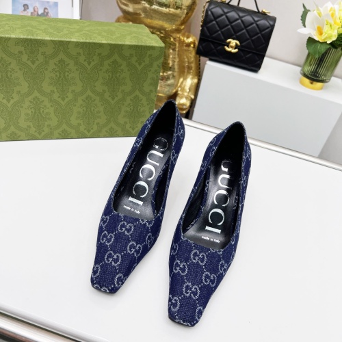 Cheap Gucci High-Heeled Shoes For Women #1216370 Replica Wholesale [$72.00 USD] [ITEM#1216370] on Replica Gucci High-Heeled Shoes