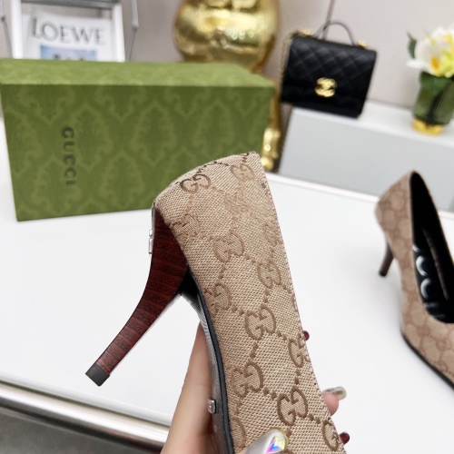 Cheap Gucci High-Heeled Shoes For Women #1216371 Replica Wholesale [$72.00 USD] [ITEM#1216371] on Replica Gucci High-Heeled Shoes