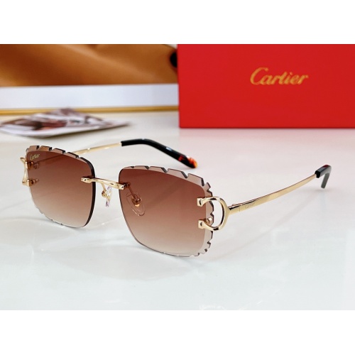 Cheap Cartier AAA Quality Sunglassess #1216395 Replica Wholesale [$56.00 USD] [ITEM#1216395] on Replica Cartier AAA Quality Sunglassess