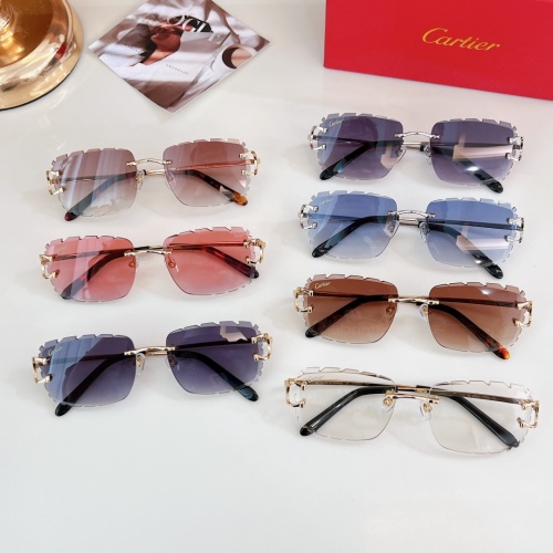 Cheap Cartier AAA Quality Sunglassess #1216395 Replica Wholesale [$56.00 USD] [ITEM#1216395] on Replica Cartier AAA Quality Sunglassess