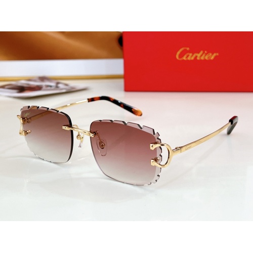 Cheap Cartier AAA Quality Sunglassess #1216397 Replica Wholesale [$56.00 USD] [ITEM#1216397] on Replica Cartier AAA Quality Sunglassess