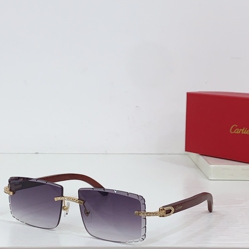 Cheap Cartier AAA Quality Sunglassess #1216403 Replica Wholesale [$56.00 USD] [ITEM#1216403] on Replica Cartier AAA Quality Sunglassess