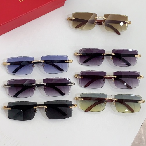 Cheap Cartier AAA Quality Sunglassess #1216407 Replica Wholesale [$56.00 USD] [ITEM#1216407] on Replica Cartier AAA Quality Sunglassess