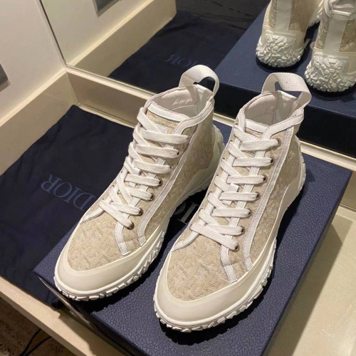 Cheap Christian Dior High Top Shoes For Women #1216469 Replica Wholesale [$102.00 USD] [ITEM#1216469] on Replica Christian Dior High Top Shoes