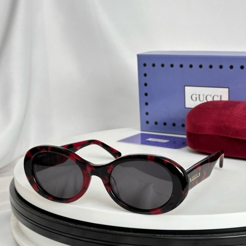 Cheap Gucci AAA Quality Sunglasses #1216593 Replica Wholesale [$52.00 USD] [ITEM#1216593] on Replica Gucci AAA Quality Sunglasses