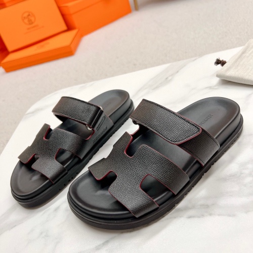 Cheap Hermes Slippers For Men #1216598 Replica Wholesale [$72.00 USD] [ITEM#1216598] on Replica Hermes Slippers