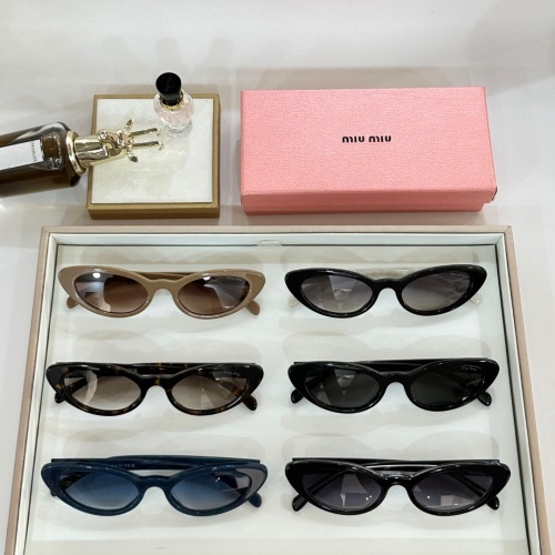 Cheap MIU MIU AAA Quality Sunglasses #1216619 Replica Wholesale [$60.00 USD] [ITEM#1216619] on Replica MIU MIU AAA Sunglasses