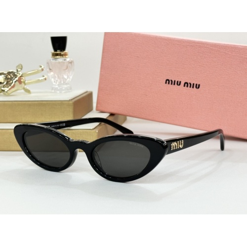 Cheap MIU MIU AAA Quality Sunglasses #1216621 Replica Wholesale [$60.00 USD] [ITEM#1216621] on Replica MIU MIU AAA Sunglasses