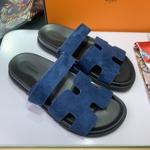 Cheap Hermes Slippers For Men #1216634 Replica Wholesale [$76.00 USD] [ITEM#1216634] on Replica Hermes Slippers