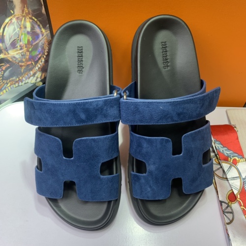 Cheap Hermes Slippers For Men #1216634 Replica Wholesale [$76.00 USD] [ITEM#1216634] on Replica Hermes Slippers