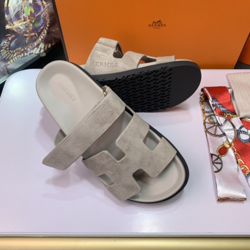 Cheap Hermes Slippers For Men #1216657 Replica Wholesale [$80.00 USD] [ITEM#1216657] on Replica Hermes Slippers