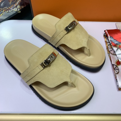 Cheap Hermes Slippers For Women #1216667 Replica Wholesale [$76.00 USD] [ITEM#1216667] on Replica Hermes Slippers