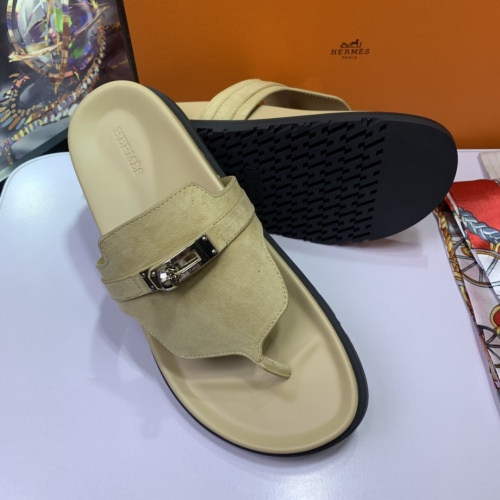 Cheap Hermes Slippers For Women #1216667 Replica Wholesale [$76.00 USD] [ITEM#1216667] on Replica Hermes Slippers