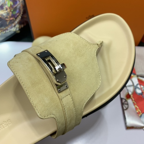 Cheap Hermes Slippers For Men #1216668 Replica Wholesale [$80.00 USD] [ITEM#1216668] on Replica Hermes Slippers