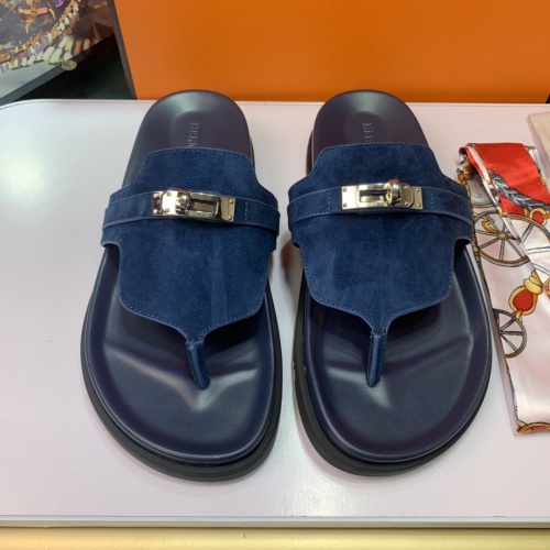 Cheap Hermes Slippers For Men #1216670 Replica Wholesale [$80.00 USD] [ITEM#1216670] on Replica Hermes Slippers