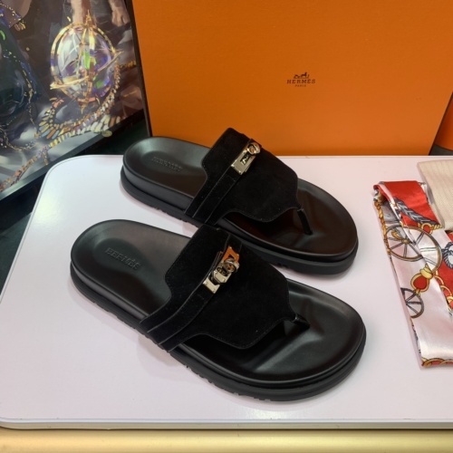 Cheap Hermes Slippers For Men #1216674 Replica Wholesale [$80.00 USD] [ITEM#1216674] on Replica Hermes Slippers