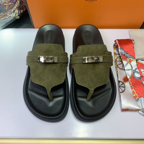 Cheap Hermes Slippers For Women #1216680 Replica Wholesale [$76.00 USD] [ITEM#1216680] on Replica Hermes Slippers