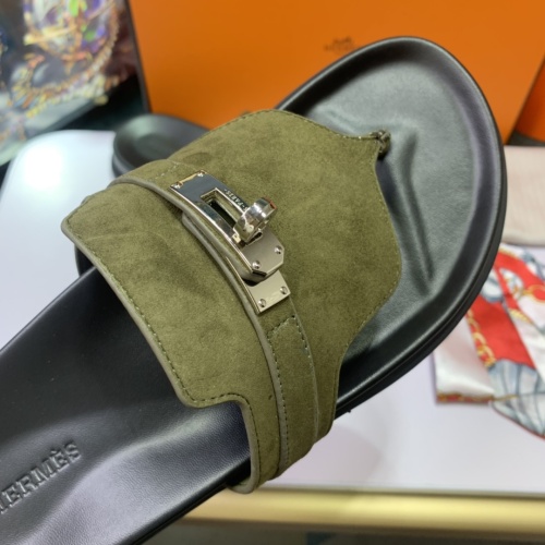 Cheap Hermes Slippers For Women #1216680 Replica Wholesale [$76.00 USD] [ITEM#1216680] on Replica Hermes Slippers