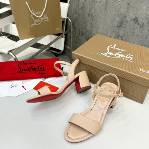 Cheap Christian Louboutin Sandal For Women #1216711 Replica Wholesale [$98.00 USD] [ITEM#1216711] on Replica Christian Louboutin Sandal